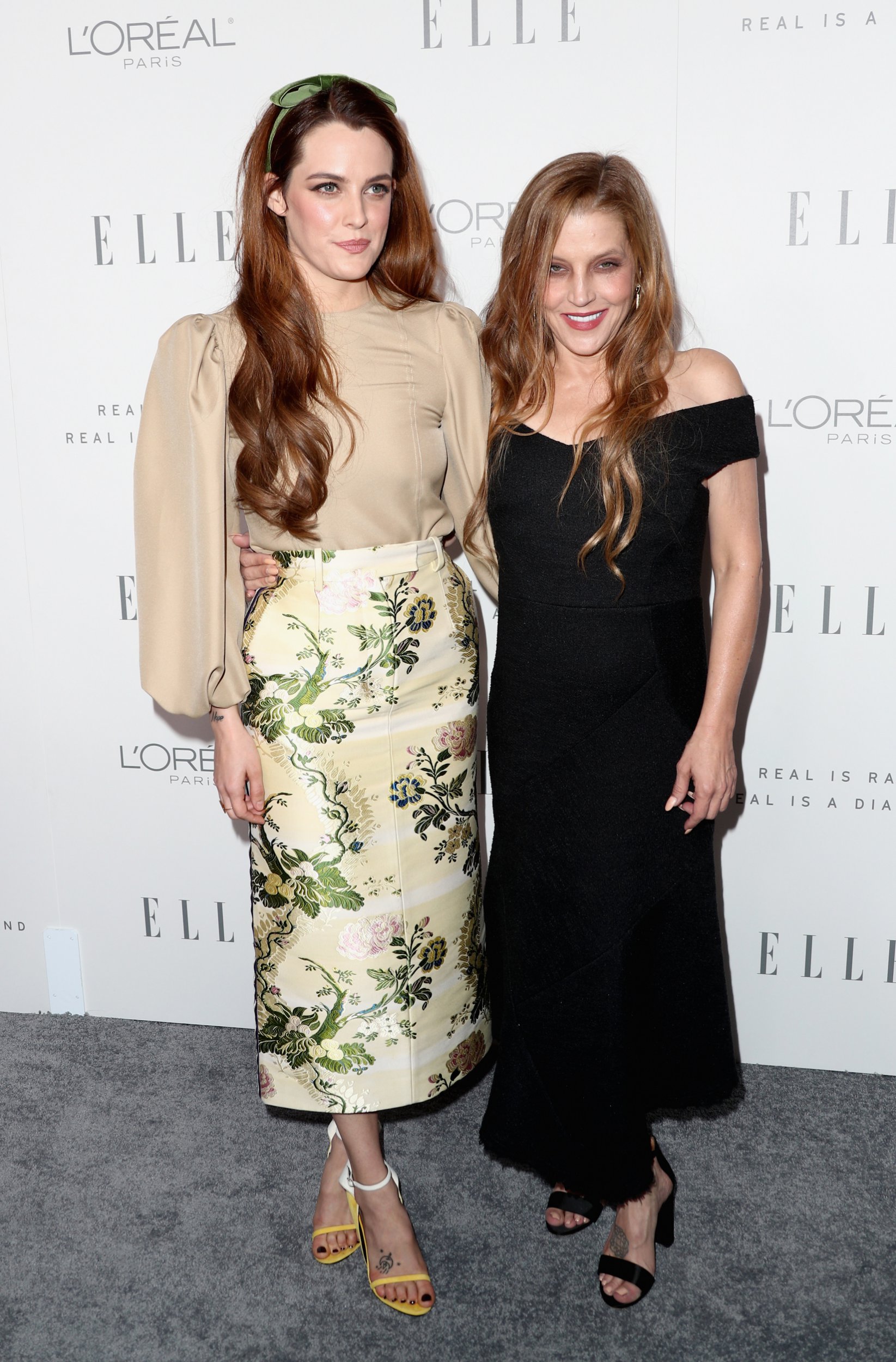 Lisa Marie Presley and daughter Riley Keough